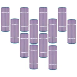 Hurricane 12 Pack HF7470-04P Platinum Purple Pool Filter Cartridge Replacement For PCC80, Unicel C-7470, Filbur FC-1976, Pentair Clean & Clear 320 -Liceria & Co. GUEST d6900174 f551 4fc1 baef a109cce7c32c