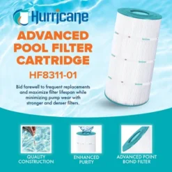 Hurricane Filters Replacement Spa Filter Cartridge For Unicel C-8311, PXST100, Filbur FC-1285, And Hayward X-Stream CC100, White 10 Hurricane Filters Replacement Spa Filter Cartridge For Unicel C-8311, PXST100, Filbur FC-1285, And Hayward X-Stream CC100, White -Liceria & Co. GUEST d993e20b 2524 4544 bb3e b10e022ac770 2