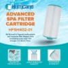 Hurricane HF5H402-01 Advanced Spa Filter Cartridge Replacement For PJW40SC-F2M, Unicel 5CH402, Filbur FC-2811, Hermosa, Redondo, Del Sol Spas -Liceria & Co. GUEST e2984237 e6be 4738 a231 2155efd6d18f