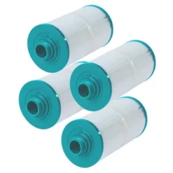 Hurricane 4 Pack Replacement Spa Filter Cartridge For PFF42TC-P4, Unicel 5CH-37, Filbur FC-2402, Watkins 303279, And 78460, White -Liceria & Co. GUEST e4eaa681 57d8 43eb 9881 2daccefd4646