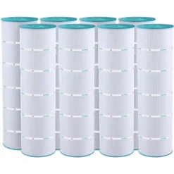Hurricane Filters 8 Pack HF7488-04 Advanced Pool Filter Cartridge Replacement For PA106, Unicel C-7488, Filbur FC-1226 Models, White -Liceria & Co. GUEST e4f213d8 89ef 405e b863 94cdf5d99a12