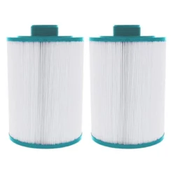 Hurricane 2 Pack HF4H23-01 Advanced Spa Filter Cartridge Replacement For PFF25TC-P4, Unicel 4CH-23, Filbur FC-2400, White -Liceria & Co. GUEST e73649b3 a7d1 447d 8e0a 4f8c81932b8a