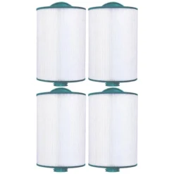Hurricane 4 Pack HF6H940-01 Advanced Pool And Spa Filter Cartridge Replacement For PWW50P3, Unicel 6CH-940, Filbur FC-0359, White -Liceria & Co. GUEST ef8061ff 7ba0 4d73 be01 3343b06b9381
