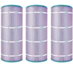 Hurricane 3 Pack HF9410-01P Platinum Purple Pool Filter Cartridge For PAP100-4, Unicel C-9410, Filbur FC-0686, Predator 100, Pentair Clean & Clear 100 -Liceria & Co. GUEST f1c8f516 99bb 464b a624 00a79d358ece